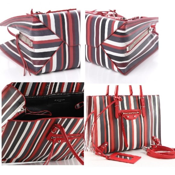 NEW ✅ BALENCIAGA Papier B4 LG Leather Tote Bag ✨PAPERS, DUST BAG, CONTROL CARD - Picture 13 of 17